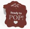 Inkdotpot Real Gold Foil Ready To Pop Baby Shower Tags Favor Bracket Shape Hang Pack Of 100 Paper