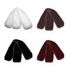 Soft Shawl Winter Scarf Warm Plush Shawl For Women Men Lightweight Polyester Cold Weather Accessory