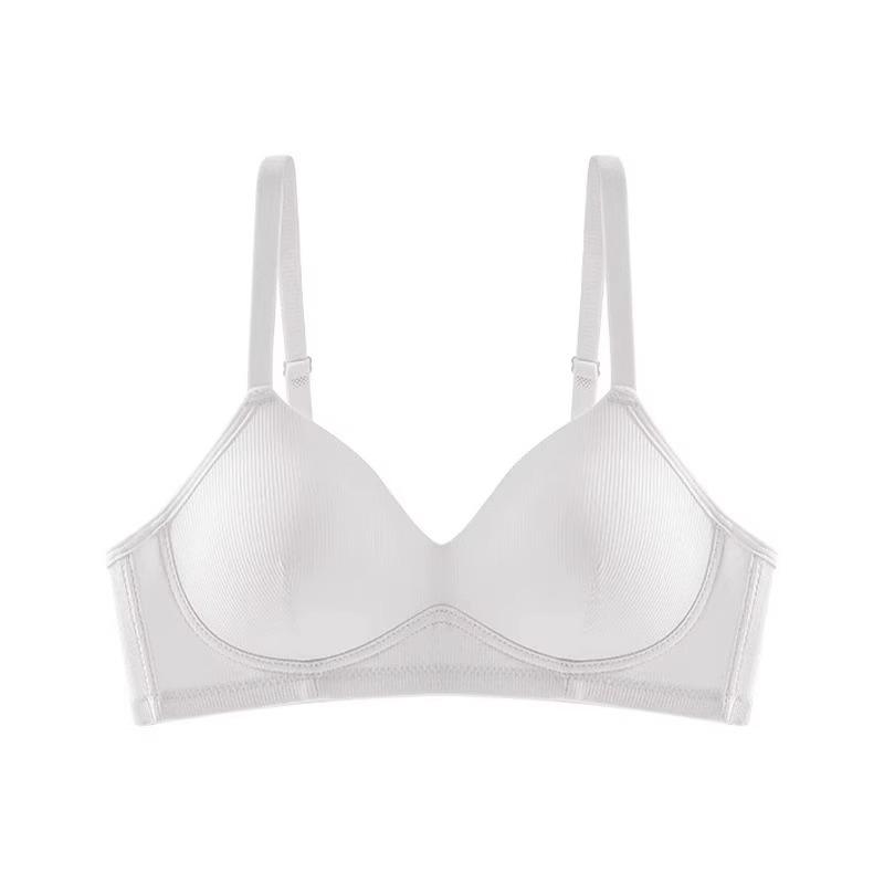 Traceless underwear women's summer thin style gathers small-breasted students, high school students, girls, bras, big and small shaping women's bras