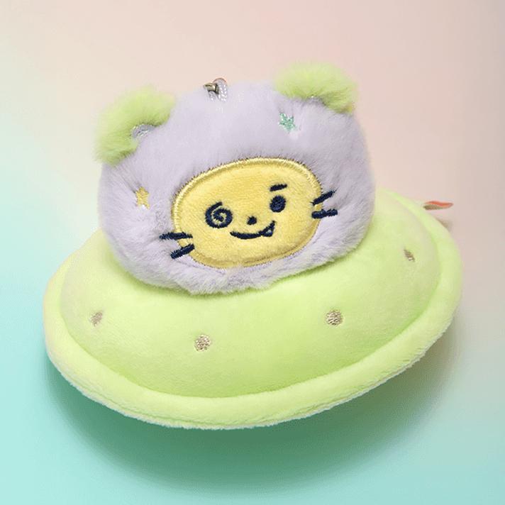 TREASURE TRUZ Planet Mini Plush Key Ring