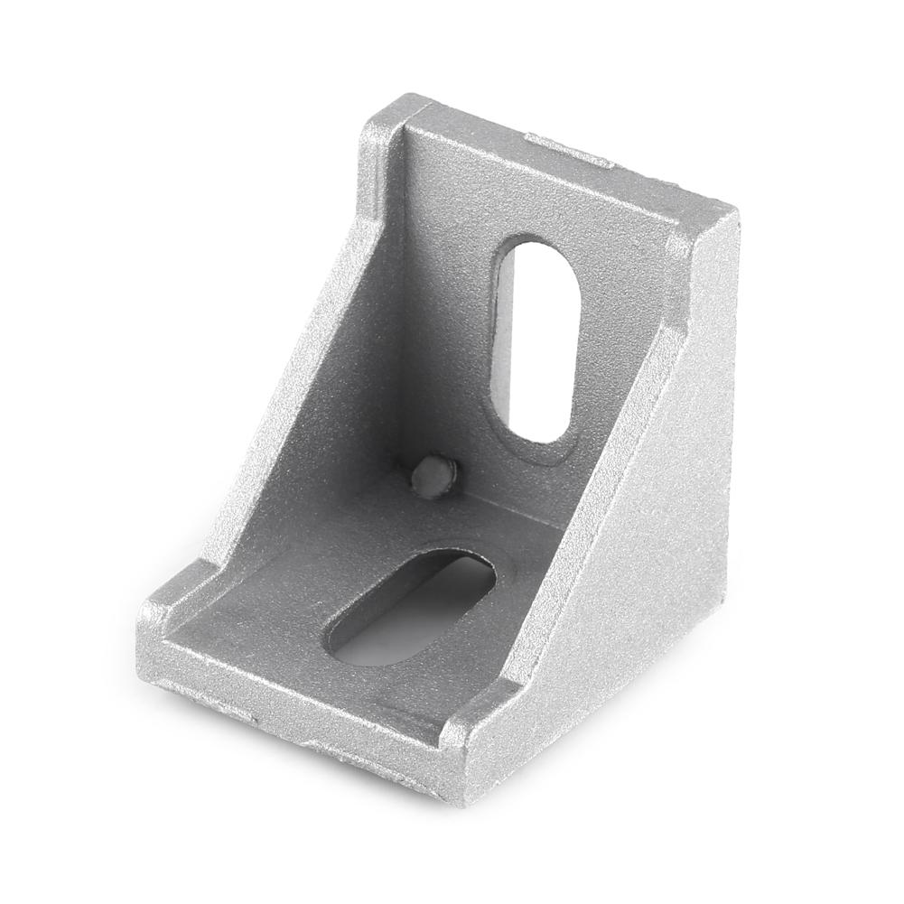 5pcs Aluminum Alloy L Shape Corner Bracket Right Angle Brace Fastener 40x40mm