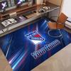 Custom Rug New York Rangers Pattern Print Name Text Soft Non‑Slip Floor Carpet for Home Indoor Decoration