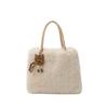 2025 New Autumn Handbag Plush Bag Women's Fashion Shoulder Bag Lazy Wind Large Capacity Underarm Bag Women