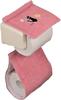 Delivery Service Long Toilet Mat Set 4 Piece Set Ghibli Gigi Hana Sanpo Toilet Mat 80 X 60cm Lid Cover Slippers Paper Holder Cover Pink Toiletries Set
