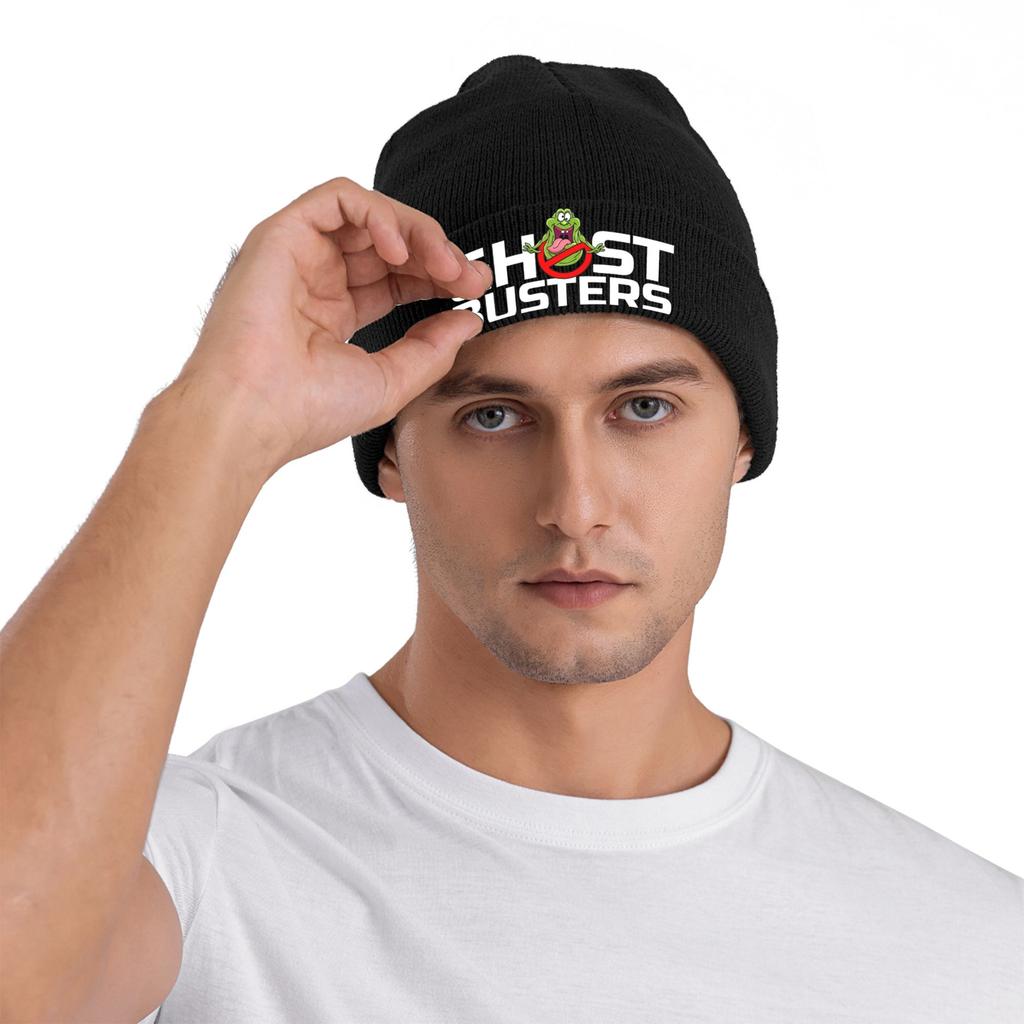 GGhostbusters   Beanie Hats  Bonnet Hats Adult Unisex Casual Kpop Knitting Hat Autumn Custom Elastic Caps