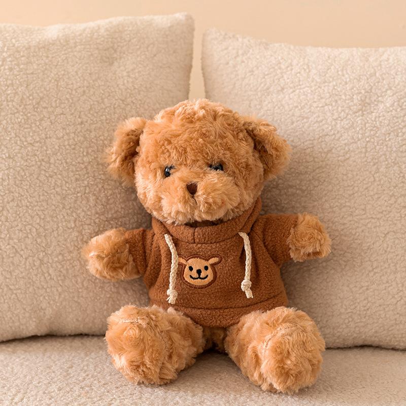 Plush Toy Teddy Bear Doll Sweater Bear Doll Birthday Gift Plush Doll Stall