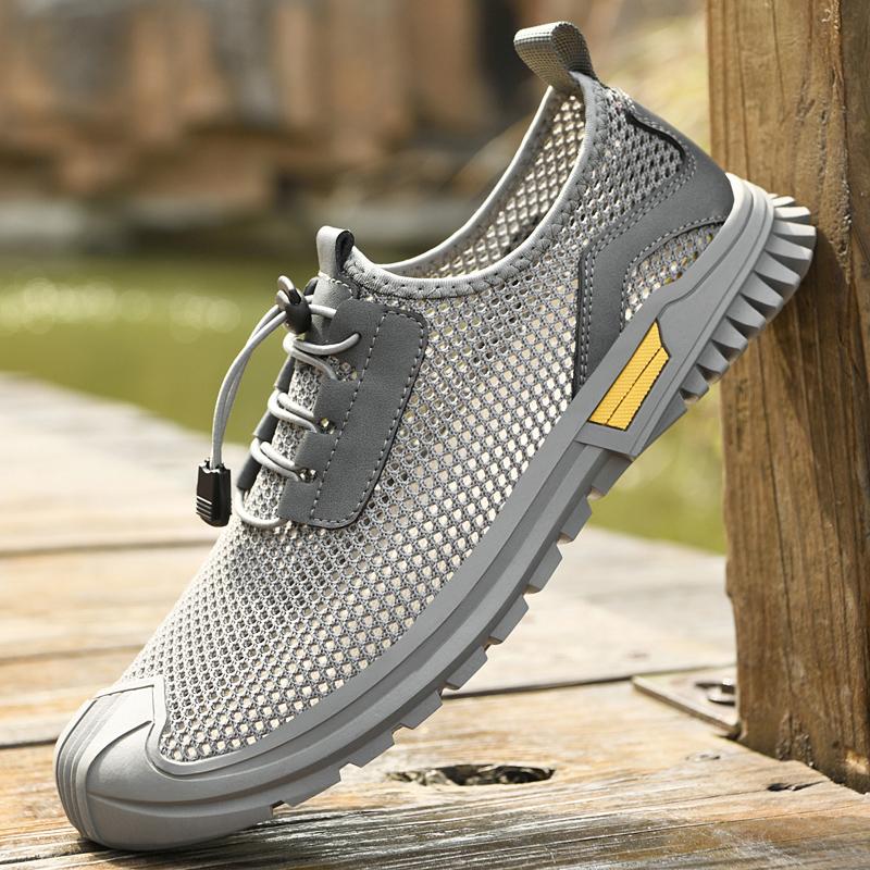 New Summer Style Men Sport Shoes Running Shoes Mens Mesh Sneakers Breathable Comfortable Lightweight Men's Mesh Sports Shoes
