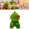 Adorable Plush Dinosaur Pillow Cute Snack Dinosaur Stuffed Toy Perfect Birthday Gift For Girls