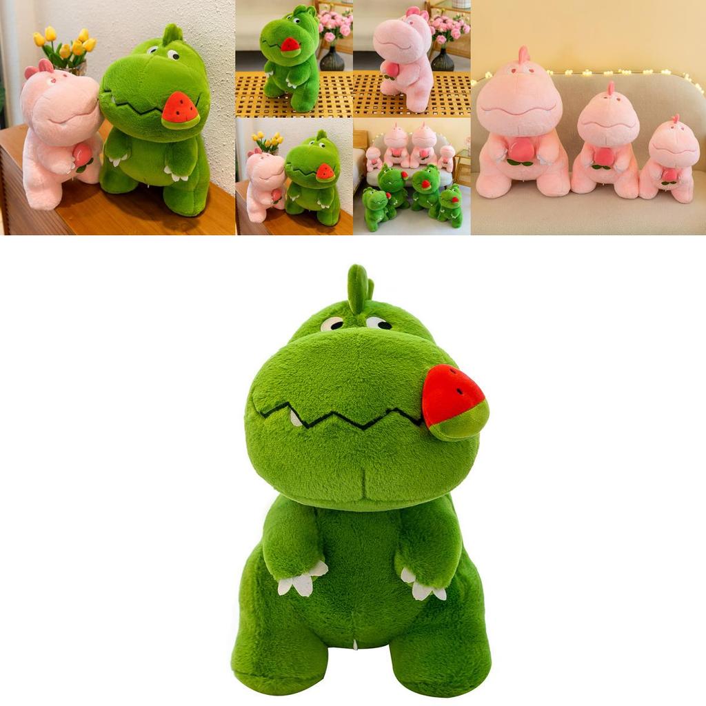Adorable Plush Dinosaur Pillow Cute Snack Dinosaur Stuffed Toy Perfect Birthday Gift For Girls