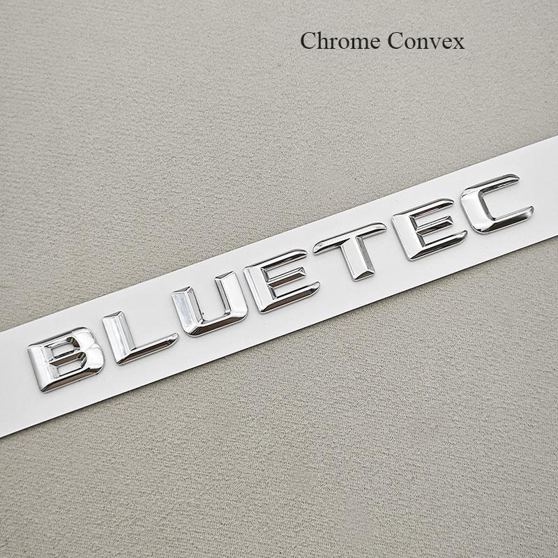 

3D ABS BLUETEC Car Emblem Badge Sticker For Mercedes Benz W212 W166 ML350 GL350 E350 Diesel Trunk Logo Decal Auto Styling