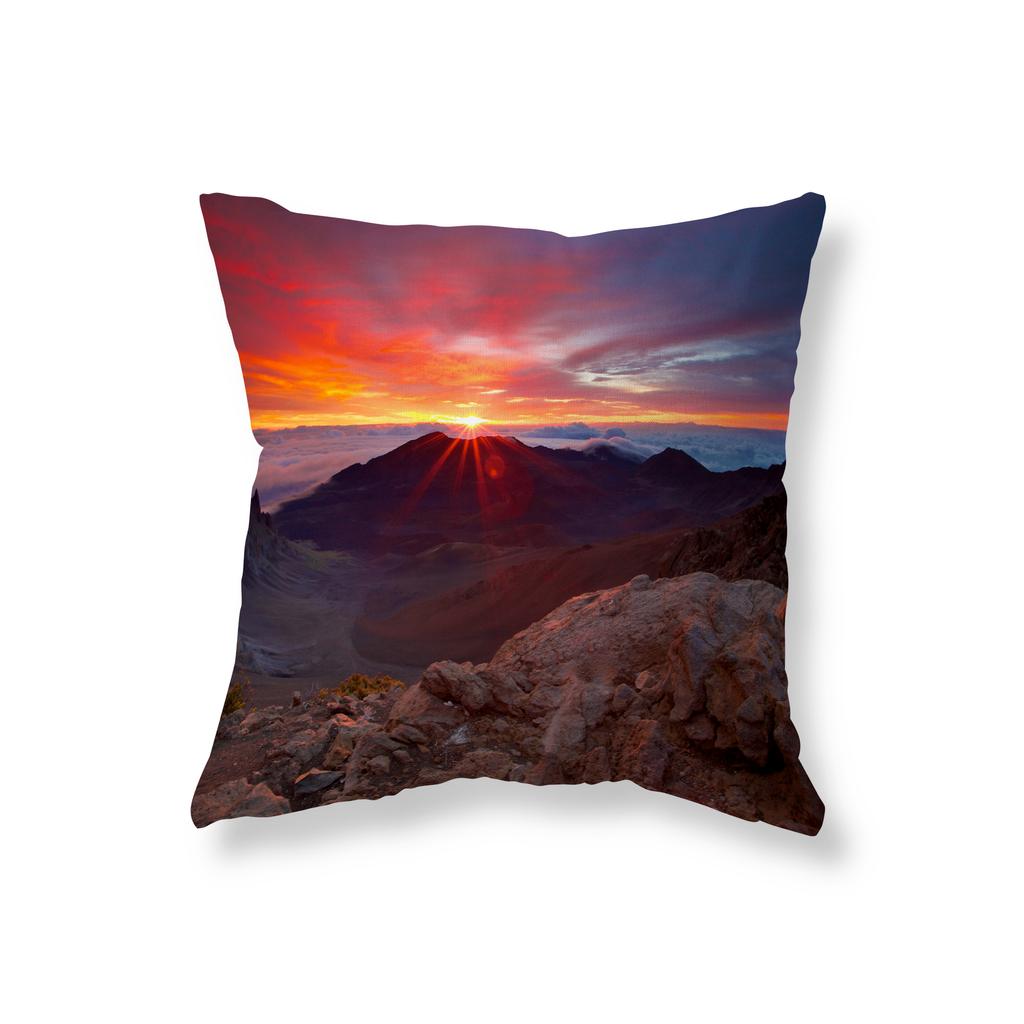 Nature Scenery Throw Pillow Covers Sofa Car Decorative Pillow Covers Chair Cushion Covers Room Aesthetics Home Decor 45x45cm