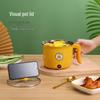 Yellow Duck Multifunctional Non-Stick Electric Hot Pot - Ideal for Souvenir, Gift Box, or High-End Business Use.