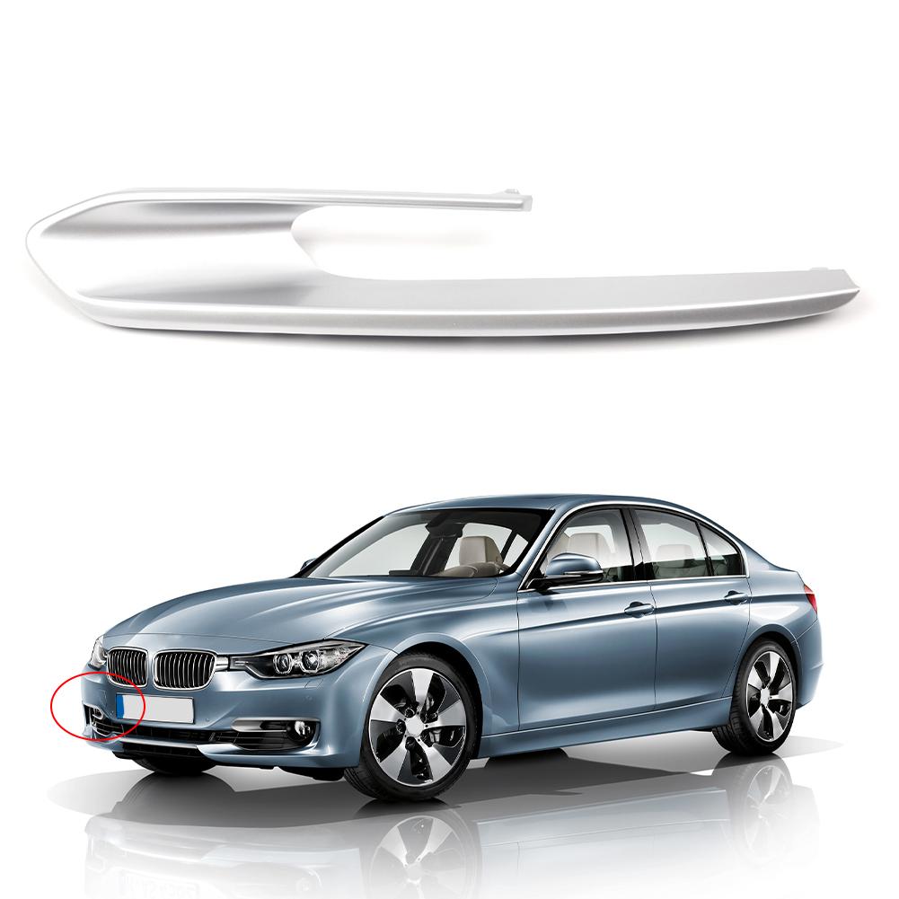 Front Bumper Grille Trim for BMW 3 SERIES F30 F31 Sedan Wagon 2012 2015 Compatible with OEM 51117279695 51117279696 ABS Material
