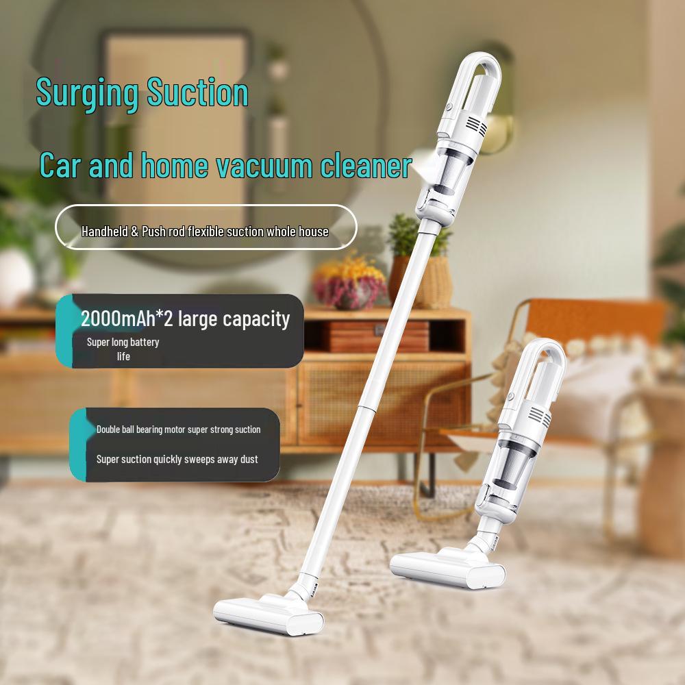 Kabelloser Handstaubsauger mit Doppelnutzung: Starke Saugkraft für Auto & Zuhause