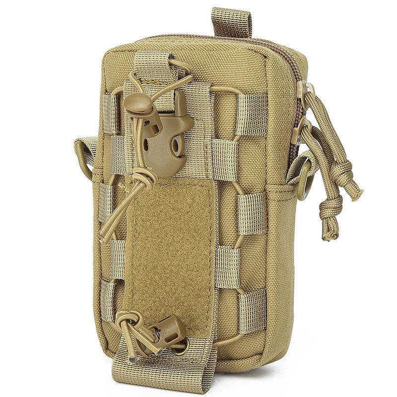 Tactical Outdoor Multipurpose Phone & Bottle Pouch: Camping, Cycling, MOLLE-Compatible Waist Pack