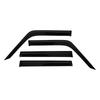 4 Pezzi Deflettori Antivento per Finestrini Laterali Auto per Toyota LandCruiser Serie 70 76 78 79 1992-2020/Serie 100 105 1998-2007