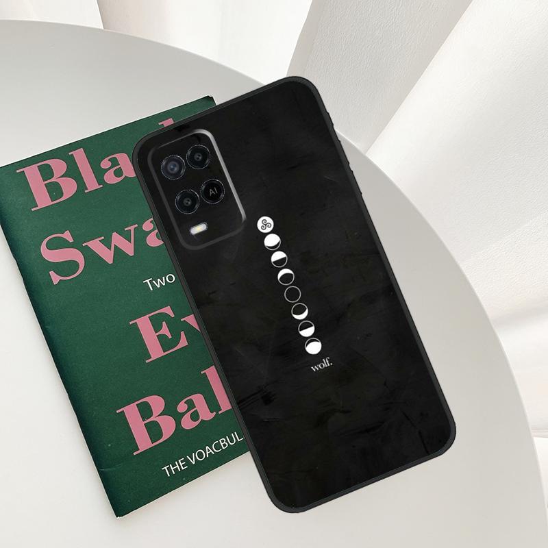 Pouzdro Teen Wolf pro Oppo A58 A78 A98 A15 A16 A17 A52 A72 A76 A96 A54 A74 A94 A57 A77 A54S A57S Kryt
