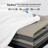 MARK FAIRWHALE Men's 2025 Summer Heavyweight Pure Cotton Loose Fit Short-Sleeve T-Shirt