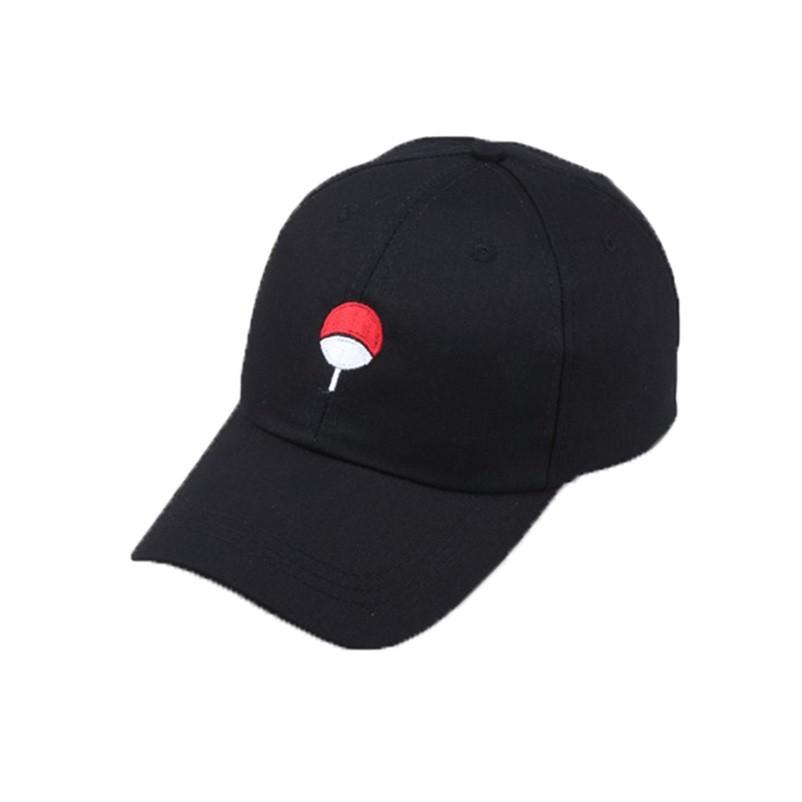 Cappellino da Baseball Naruto Anime con Logo del Clan Uchiha Itachi Sasuke Cappellini da Baseball Cappello Unisex