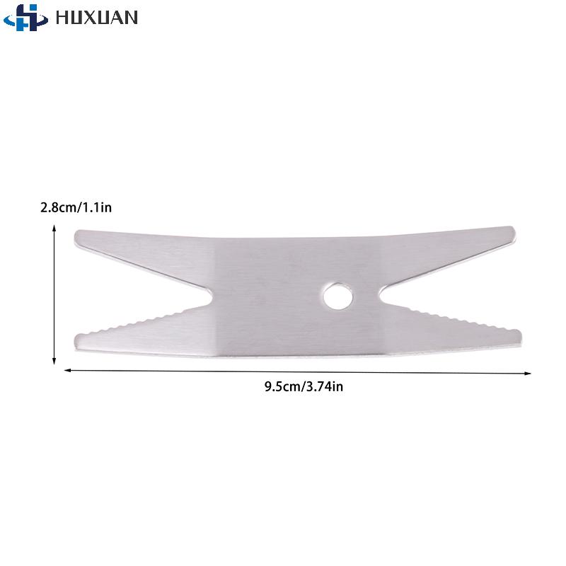 1PCS Electric Guitar Bass Multi Stainless Steel Dual-Head Wrench Luthier Tool For Tightening Pots Switches Jacks Guitar