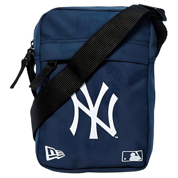 New Era Polyester One Shoulder Handbag, Crossbody Bag Unisex Navy Blue 12380997