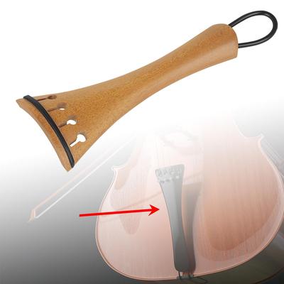 4/4-3/4 Houslový struník Fiddle Strunová deska Pevný Lehký s Koncovkou Díly pro