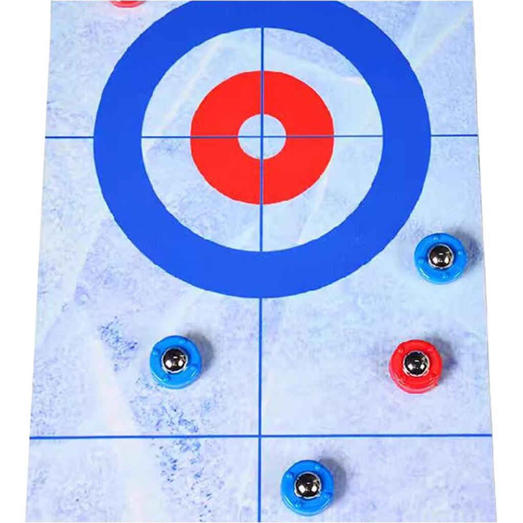 8 Pieces Shuffleboard Pucks Rollers Set for Kids Adults Tabletop Sports Game