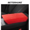 Betterhumz For Tesla Model 3 Highland Model Y Juniper Made of Alcantara Car Armrest Box Lid Cover Trim ABS Tuning Accessories