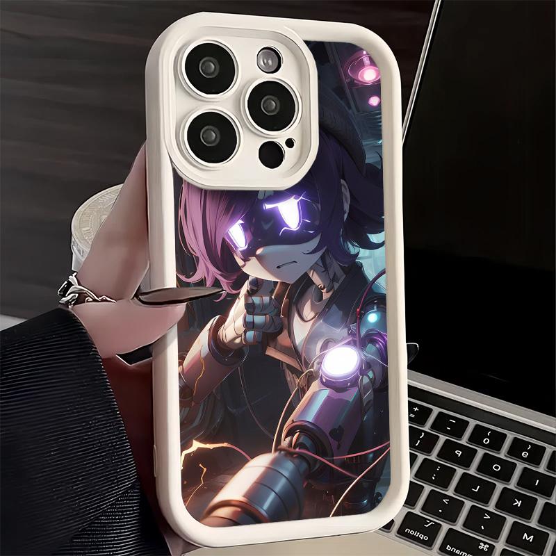Phone Case for iPhone 17 Air 16E 15 16 Pro Max M-Murder D-Drones Uzi Doorman Cover 14 Plus 13 12 Mini Soft Shell Silicone Fundas