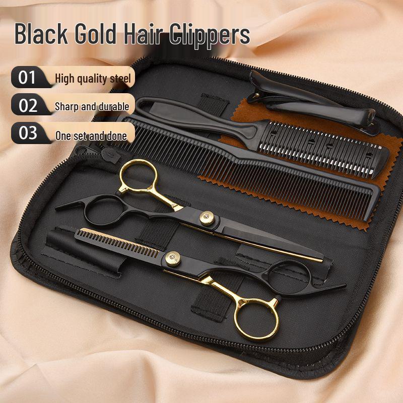 Detachable Hair Cutting & Thinning Scissors Set for Home Use