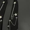 Vintage JK Neck Tie Pre-tied Streetwear Cravat Japanese Punk Neck Tie  for Stylish Shirts