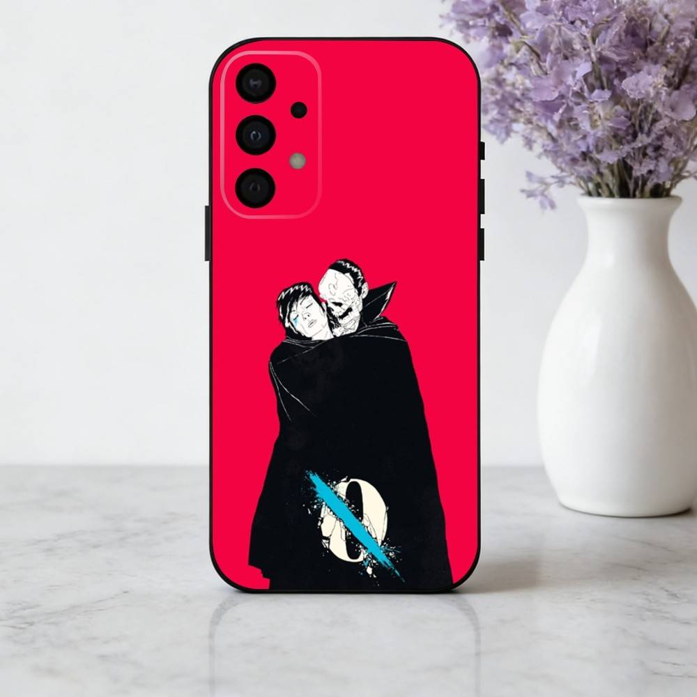 Rock Q-Queens of the S-Stone Age Phone Case For Samsung Galaxy A73,A72,A71,A70,A53,A52,A51,Others Soft Black Shell