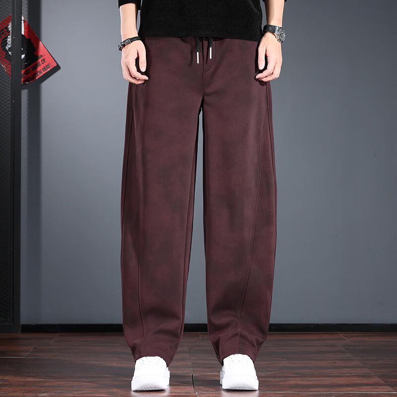 Мужские ретро-брюки-джоггеры свободного прямого кроя Jie Leinor M