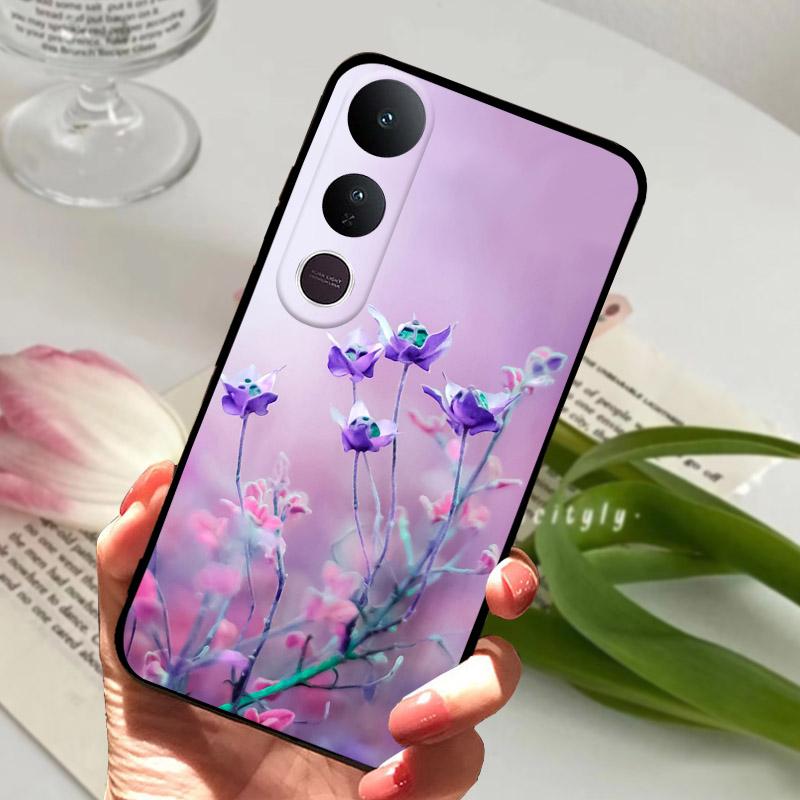 Für Vivo V50 Lite Hülle V2441 Weiches TPU Stoßfestes Silikon Bumper Für Vivo V50 Lite 5G Schutzhülle Schale Coque Fundas