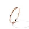18k Rose Gold Roman Digital Bracelet Women's Luxury Simple Titanium Steel Bracelet Qixi Valentine's Day Gift for Girlfriend