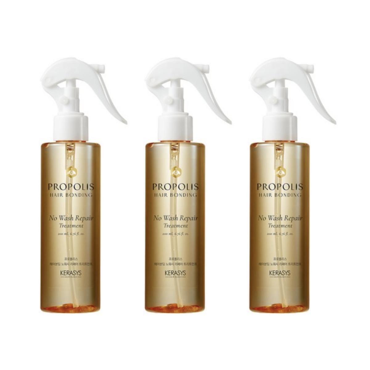 

[KERASYS] Propolis Hair Bonding Leave-in Repair Treatment 200ml 200ml X 3PCS