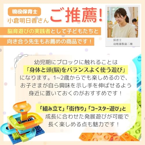 Strahlende Party Duplo Anpanman Kompatible Bausteine, Untersetzer, Schrägbaustein, Extra Großes 500g Sortiment (Set B)