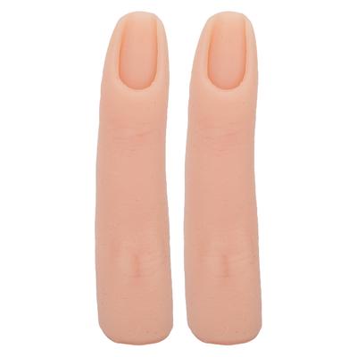 Nageltrainingsfinger, biegbares, flexibles Silikon-Übungsfingermodell für Tattoo-Akupunktur