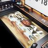 Kylian Mbappé Thema Premium Rutschfestes Mauspade mit Genähten Kanten, Strapazierfähiges Gummi-Material, für Schreibtisch & Gaming Tolle Geschenke