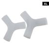 1 Pair Full Silicone Fin Retainer Strap Diving Fins Fixing Strap Keeper Gripper Comfortable for Spearfishing Surfing Snorkeling