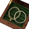 Elegant Light Luxury Hetian Jade Bracelet with Fu Character - Exquisite Gift for Women