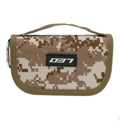 Oxford Fishing Bag Spoon Hook Spinners Case Accessories - Camo