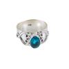 Rare Apatite Gemstone 925 Sterling Silver Jewelry Handmade Ring Gift For Mother RR-16-3
