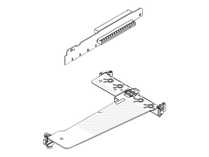 Serveur Lenovo ISG ThinkSystem V3 1U avec interface PCI x16/x16