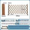 Retractable Anti-Corrosion Wooden Fence