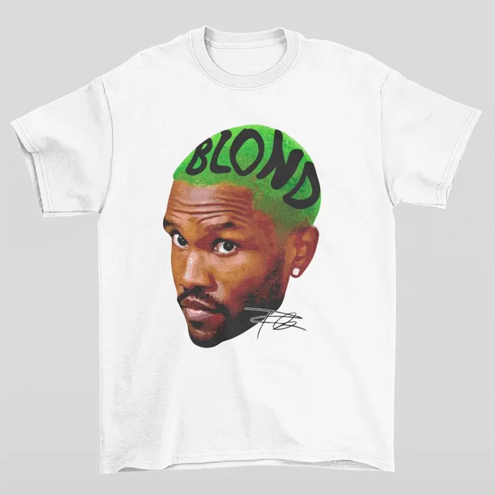 Frank Ocean Japan Style Graphic 100cotton Unisex Shirt Short Sleeve Mens Summer Y2k Hip Hop ONeck Fashion Oversized Tshirt