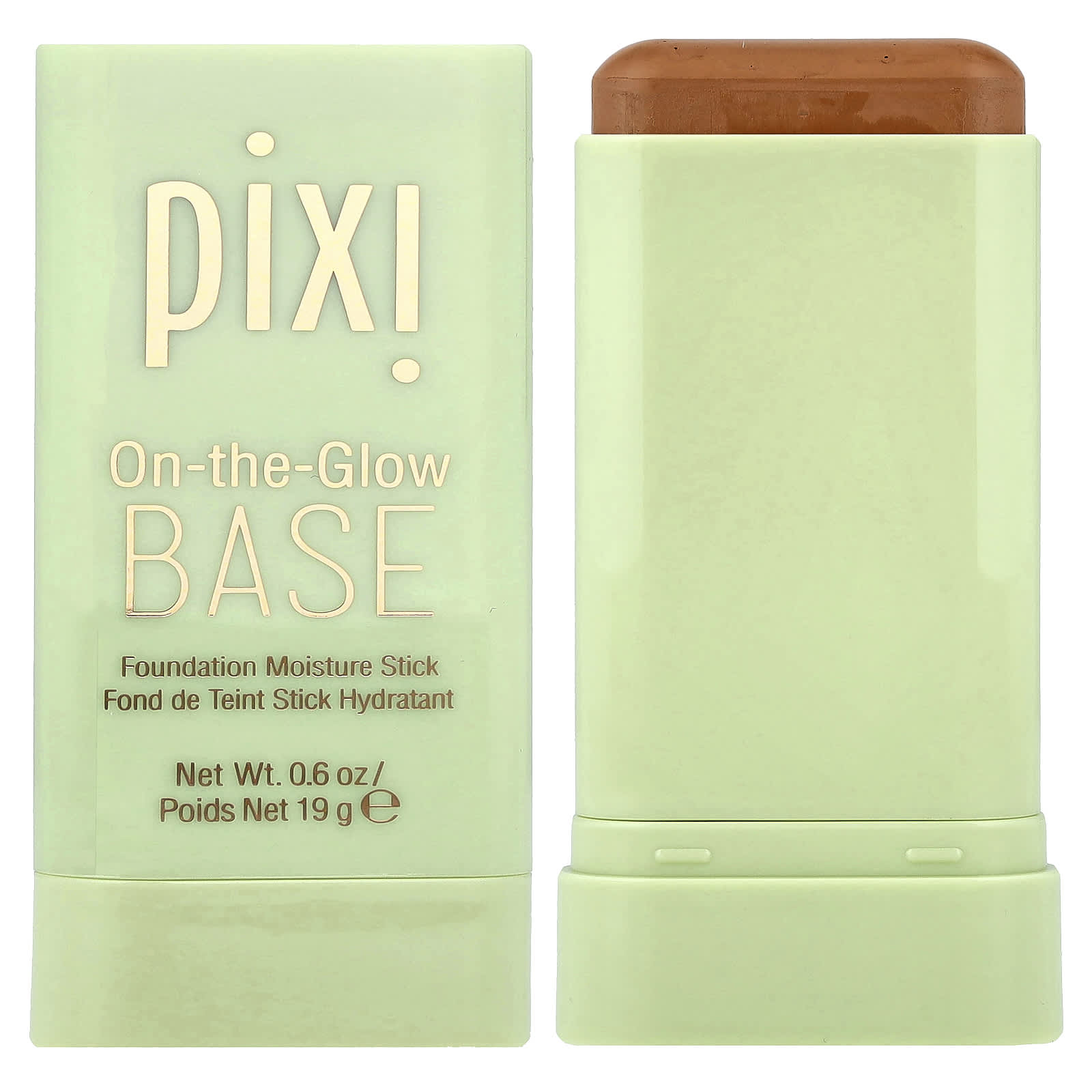 

Pixi Beauty, On-the-Glow Base, Foundation Moisture Stick, Mocha, 19g (0.6oz)