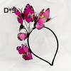 Frauen Stirnband Bunte Schmetterlinge Decor Braut Haar Band Parteien Cosplay Halloween Haar Zubehör