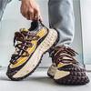 Spring and Autumn Leather Surface Heightening Sports Casual Shoes New Men's Adolescent Personality Thick-soled Lace-up Dad Trendy Shoes Men