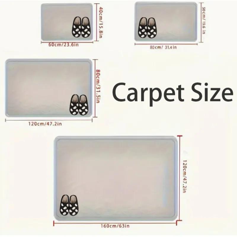1pc Black Motorcycle Pattern Area Rug Carpet Corridor Entrance Door Mat Suitable for Bedroom Living Room Cafe BarHome Decoration